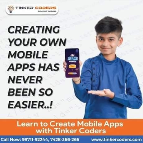 TinkerCoders's tweet photo. Ever wonder how to create an app?
Book A Free Demo Session Now - https://t.co/lWGnOmqVVw
#beyondcoding #codingforkids #coding #onlinecoding #learning #school #mentors #coders #robots #artificialintelligence #Python #innovation #culture #creativity https://t.co/AUdmH77ASh