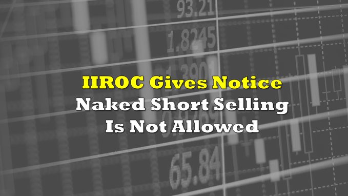 kirillklip's tweet photo. #MiningAllianceOfTrust✅: Naked Short Selling, Silver Squeeze and Gold Manipulation - "Naked Shorting Targeted by New #IIROC Notice" https://t.co/KjsatUhKcz
#NakedShortSelling #ShortSelling #JuniorMining #SilverSqueeze #GoldManipulation #Gold #Silver #Copper #Lithium $GDXJ $GDX https://t.co/3jXzQGUoNX