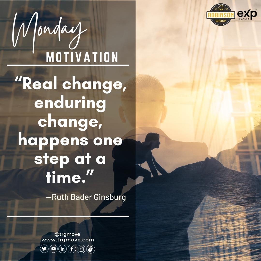 Every day we take steps that lead us closer to our dreams!

#trgmove #exprealty #mondaymotivation #mindset #getbettereveryday #takeaction #keytosuccess #staymotivated #BelieveInYourself #StartToday