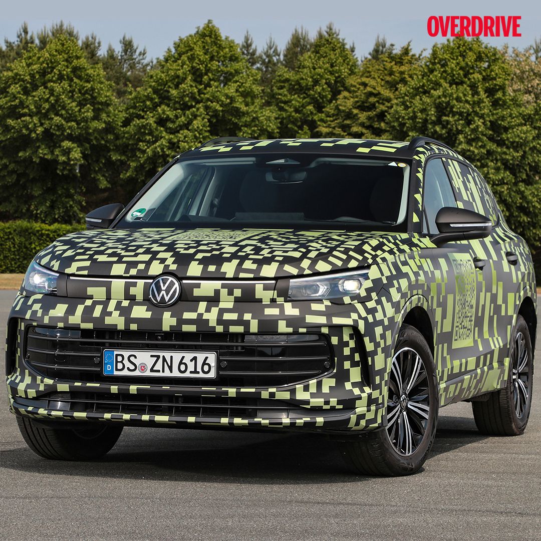 odmag's tweet image. #OverdriveNews 2024 Volkswagen Tiguan teased ahead of global debut.
