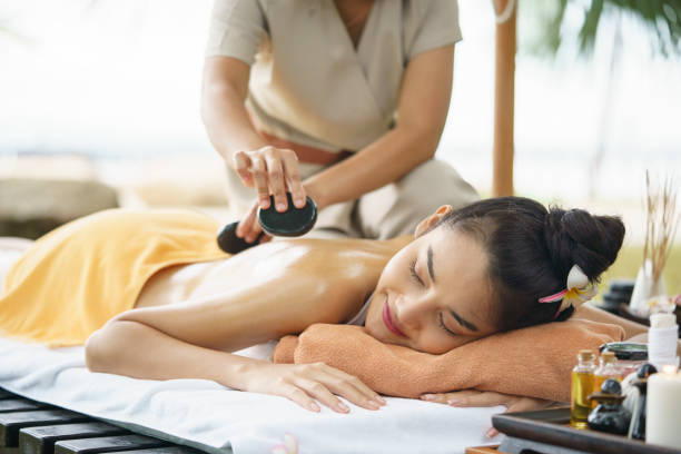 What types of music do you like to play while you're giving a massage? Which songs do you find most relaxing?