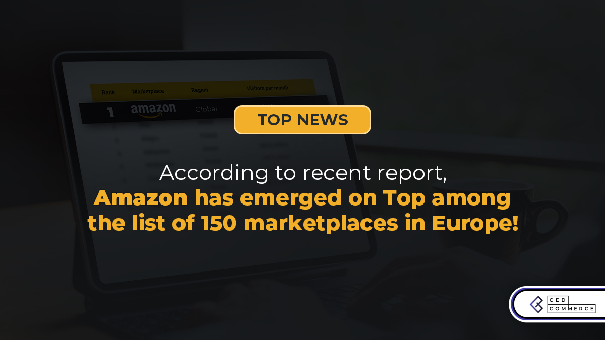 cedcommerce's tweet photo. @Amazon has emerged as the dominant player among the top 150 #European marketplaces! This latest report highlights #Amazon's unparalleled reach and success in the European #ecommerce landscape.
#ecommercenews #ecommerceupdates #sellonline #amazonmarket #amazonmarketplace https://t.co/yTvhhAOkcv