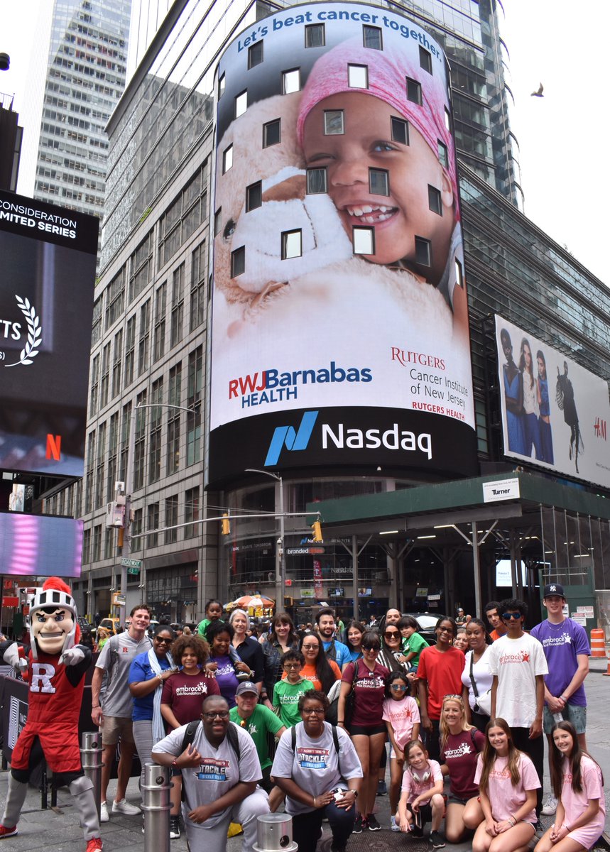 EmbraceKids (@embracekids) on Twitter photo We had a great time with <a href="/RWJUH/">Robert Wood Johnson University Hospital</a> and <a href="/RutgersCancer/">Rutgers Cancer Institute</a> in Times Square to promote our wonderful partners. We are proud to work closely with these two institutions to provide meaningful support to families of children battling catastrophic illnesses. We had a great time with <a href="/RWJUH/">Robert Wood Johnson University Hospital</a> and <a href="/RutgersCancer/">Rutgers Cancer Institute</a> in Times Square to promote our wonderful partners. We are proud to work closely with these two institutions to provide meaningful support to families of children battling catastrophic illnesses.