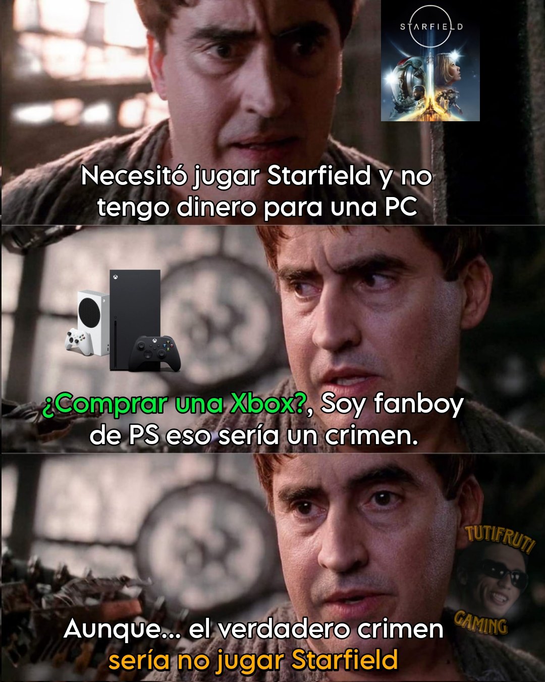 GameVicio Brasil - O Que estão achando do Starfield? #gamer #starfield  #playstation #xbox #nintendo #gamevicio #meme