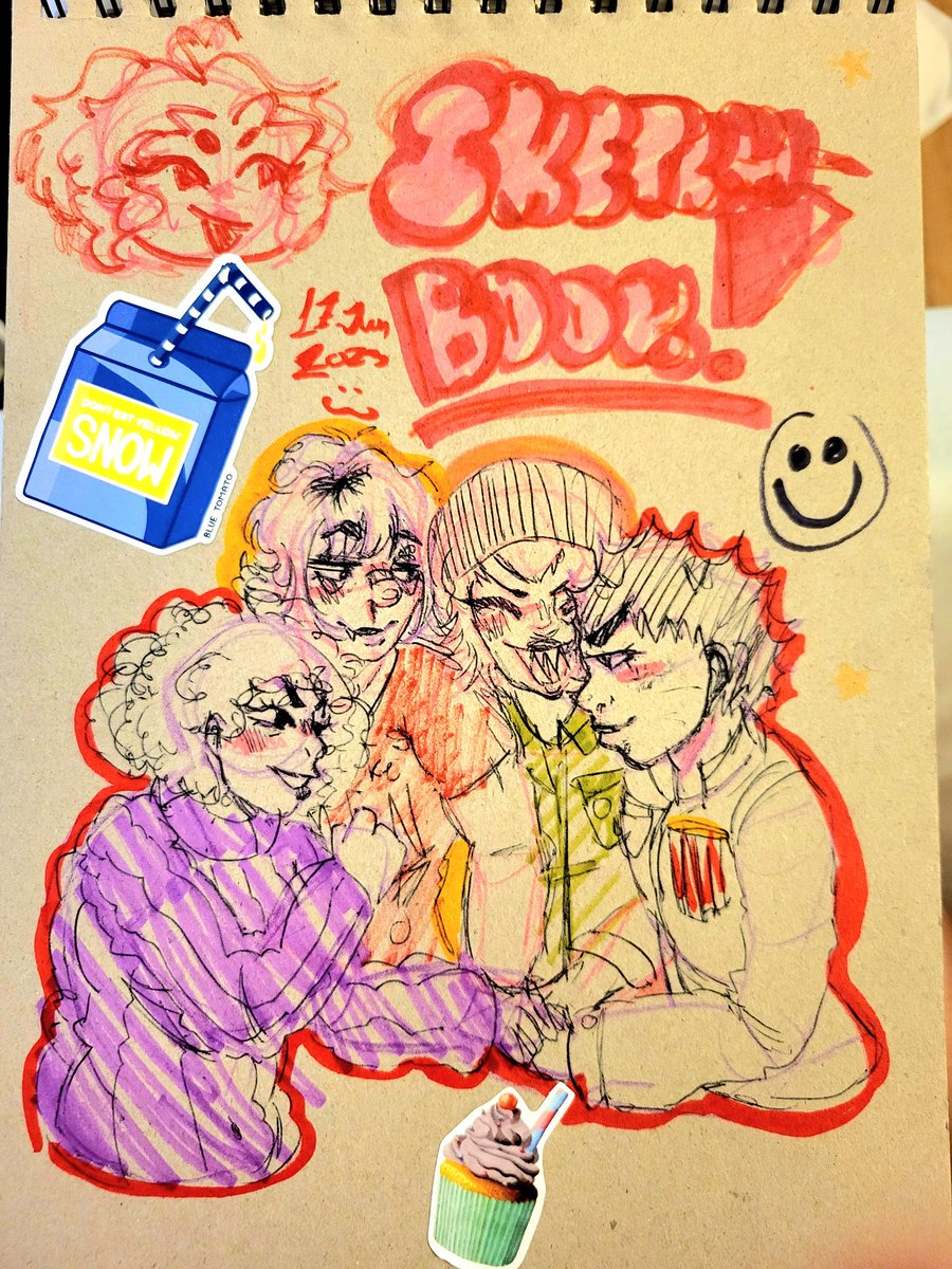 BeingKazual's tweet photo. #sketchbook https://t.co/8kVHsz3Ind
