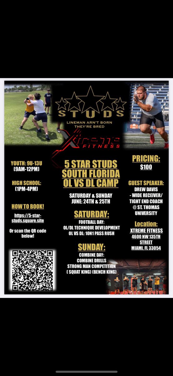 Let’s Go!!!🔥 <a href="/budwig_bear66/">Coach Bud 5⭐️STUDS</a> <a href="/TheCribSouthFLA/">Frank Tucker</a> <a href="/larryblustein/">Blustein Recruiting</a> <a href="/FootballHotbed/">Football Hotbed</a> <a href="/NP_Florida/">Chad Jamison</a> <a href="/PrepRedzoneFL/">Prep Redzone Florida</a>