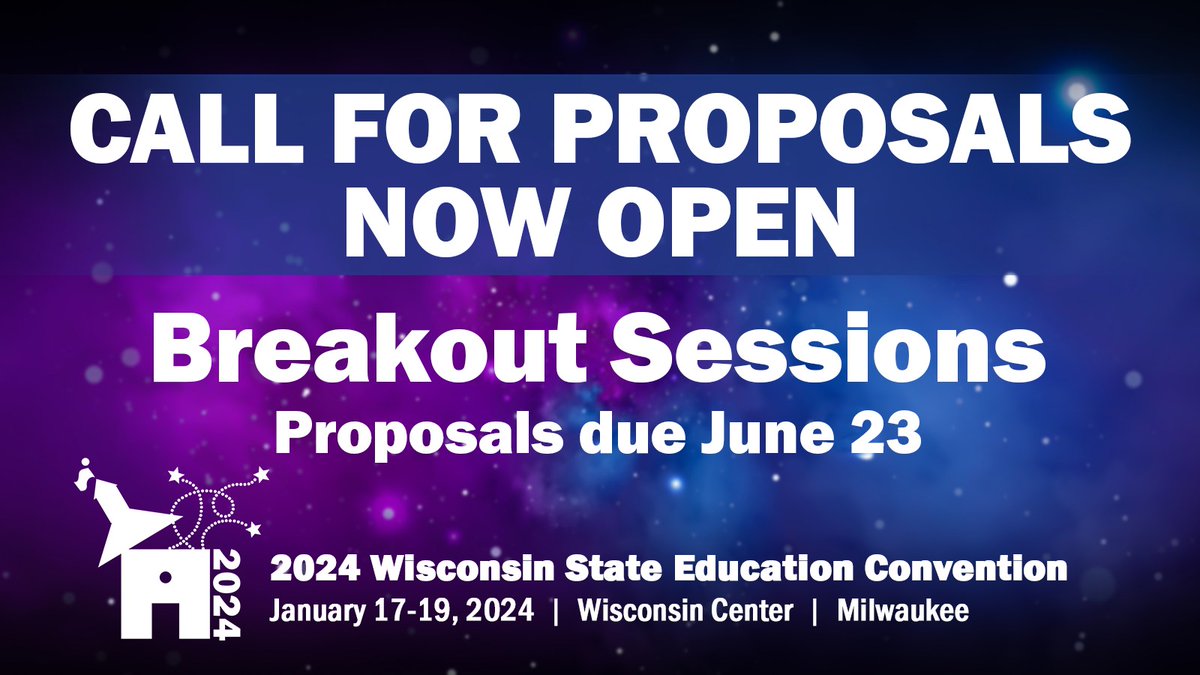 Members -- a reminder State Education Convention #EdCon2024 breakout session proposals are due this Friday 6/23! Please consider sharing your communication #schoolpr success stories! More info: wasb.org/meeting-and-ev…