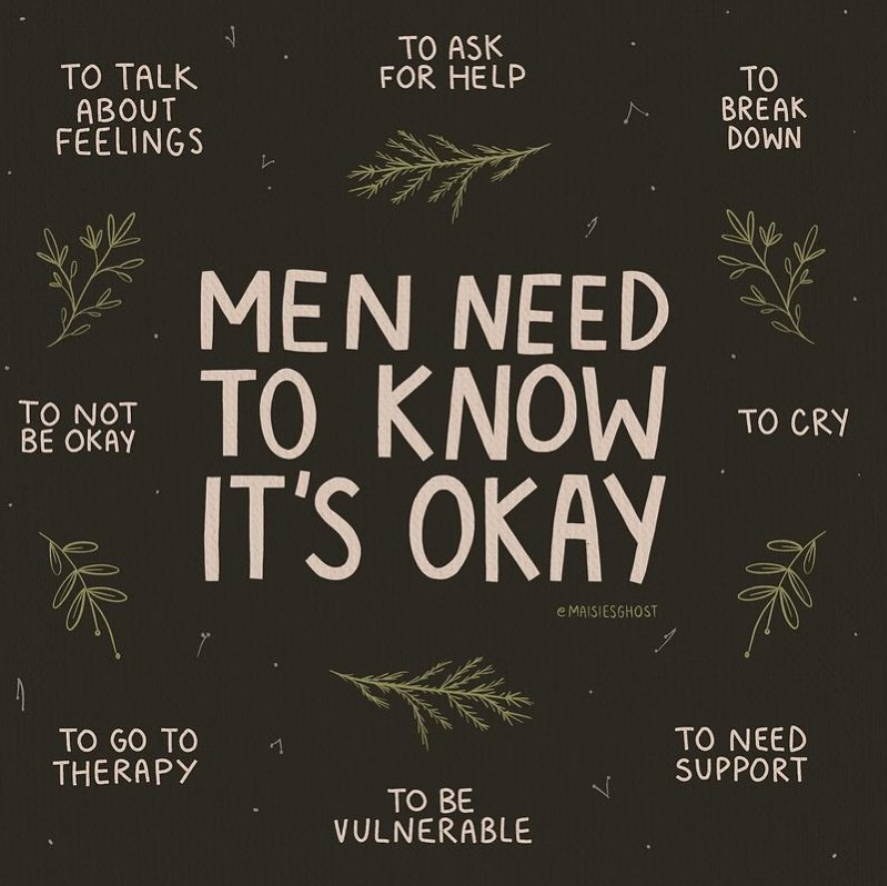 Dear Men, please don’t feel like you must “man up.” You deserve to be heard. GHS is here for you. If you need to talk, call our Behavioral Health Urgent Care at 810-496-5500, any time 24/7/365.

#MentalHealthMonday #MensHealthMonth #mentalhealthishealth