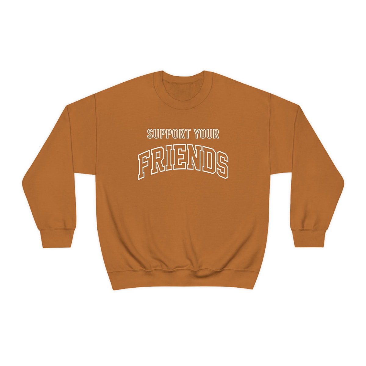 Someone from USA has ordered 'Support Your Friends' Unisex Sweatshirt. International shipping available. Order here brandbasterds.com/shop/copy-of-a… #Women #MensSweatshirts #WomensSweatshirts #Men