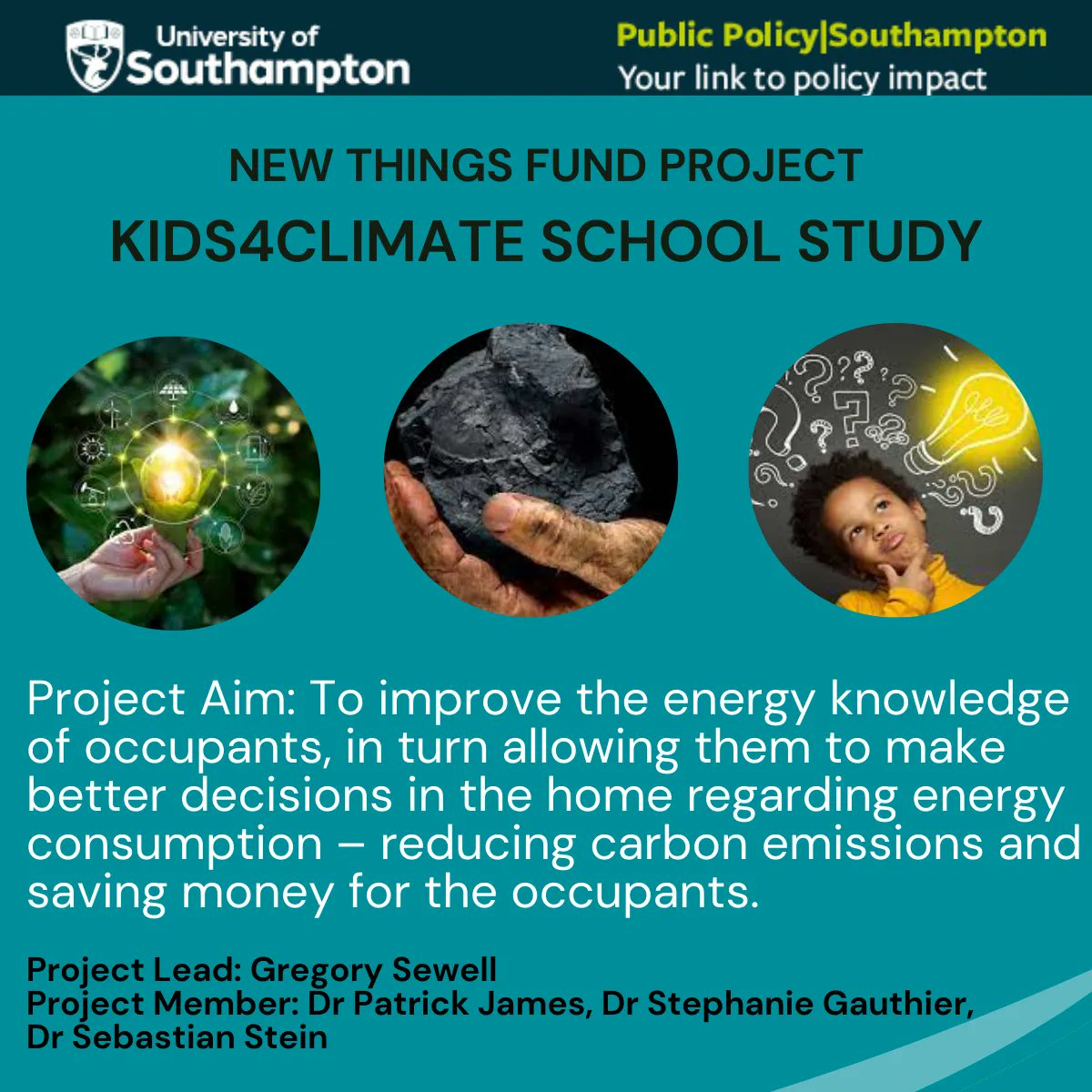 NTF is an internally awarded programme created to provide the initial impetus to commence a journey towards local, vital policy engagement. NTF is itself funded via the University of Southampton’s allocation of UKRI’s Policy Support Fund.

Project info- buff.ly/45TDuyS