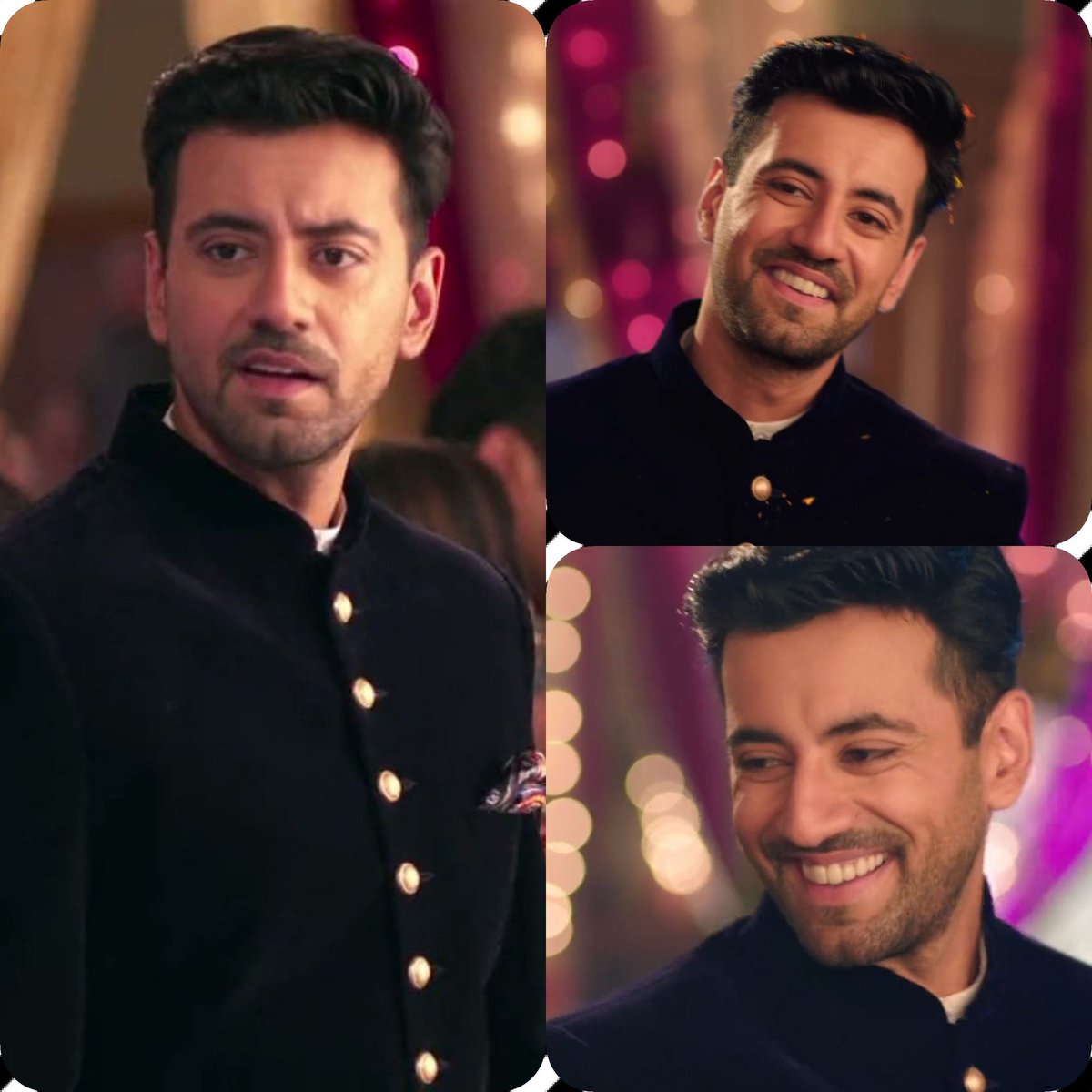 @karanvirsharma9 truly redefined
the definition of being handsome, hot and charming
Black outfits along with his killer smile...

Wo bhi kya din the.....😭😢
#ShauryaAurAnokhiKiKahani 
#ShaKhi 
#ShakhiMehendiFt80s