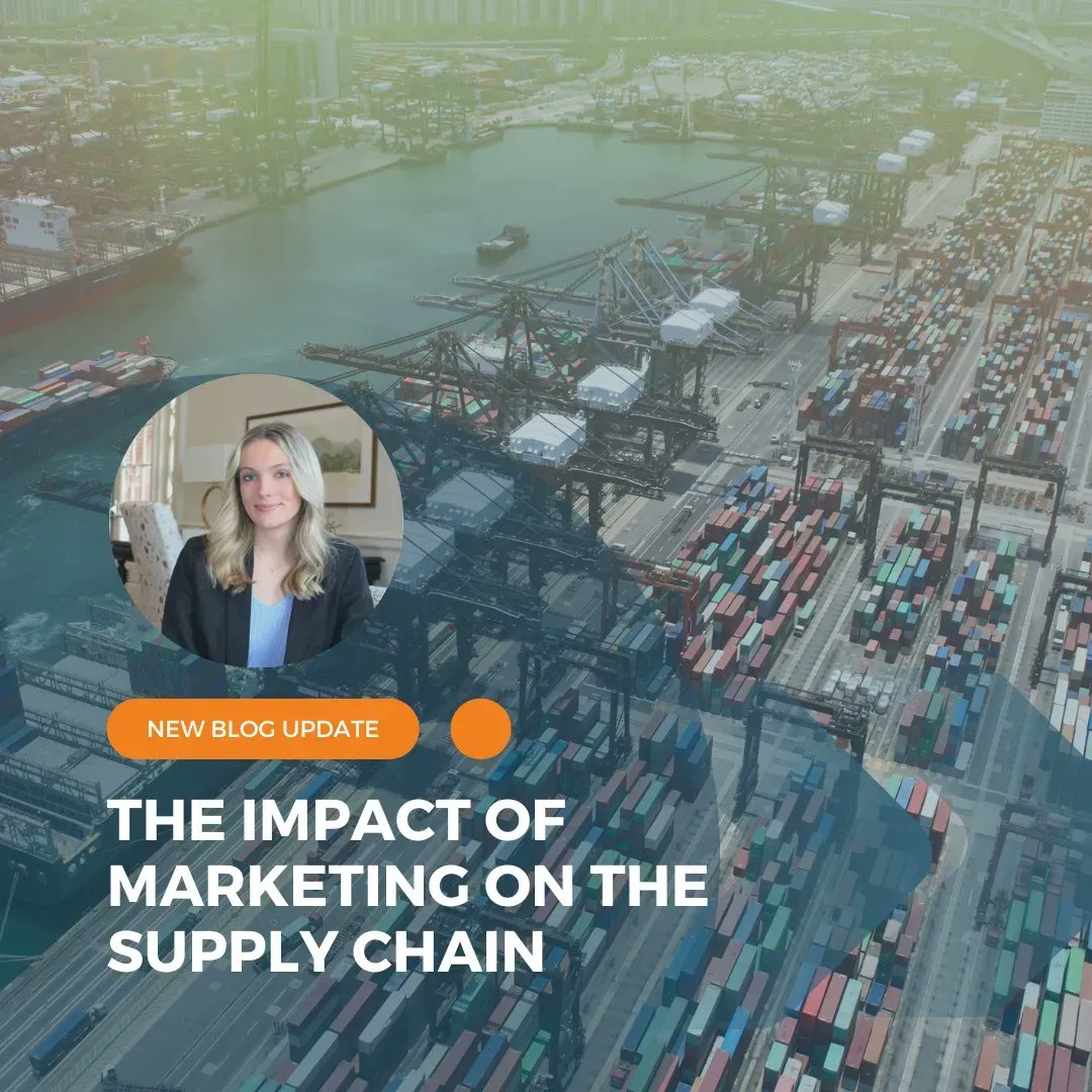 Our marketing intern, Bella Sosbey, has just published their first blog post, providing unique insights into the intricate relationship between marketing and supply chain management. Read it now 🚀 bit.ly/3NDcnkO 

#marketingintern #supplychain