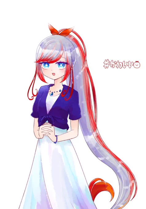 そういえば過去にリュウグウノツカイモチーフのお姉さん描いてた かわいい