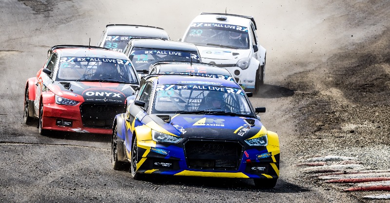 fia_rallycross's tweet photo. Last year in Hell, Nils Volland made a scene-stealing Euro RX3 debut as he finished runner-up first time out.

Yesterday, he went one better... 💪🏆

#Rallycross #EuroRX3 #HellRX 🇳🇴