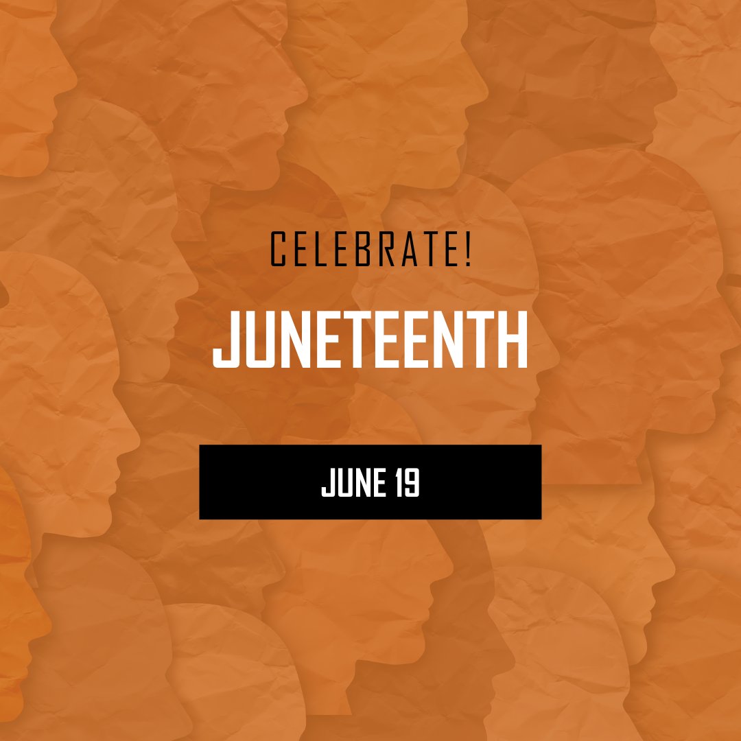 Let's come together to recognize the importance of #Juneteenth, as we celebrate the progress made and reflect on the work that still lies ahead. It is a time to amplify Black voices, uplift Black stories, and stand in solidarity with the Black community.

🤝✊🏽✊🏾✊🏿