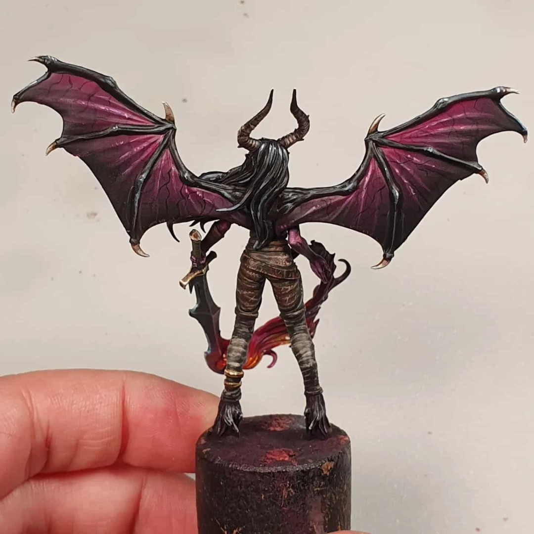 WaylandGames's tweet photo. sybarite_painting on Instagram has been painting some #Malifaux miniatures, including this awesome #Nekima, impressive work!

#Miniatures #Malifaux3E #M3E #WyrdGames #PaintingMalifaux #MiniaturePainting #ModelPainting https://t.co/ehYefUgBIy