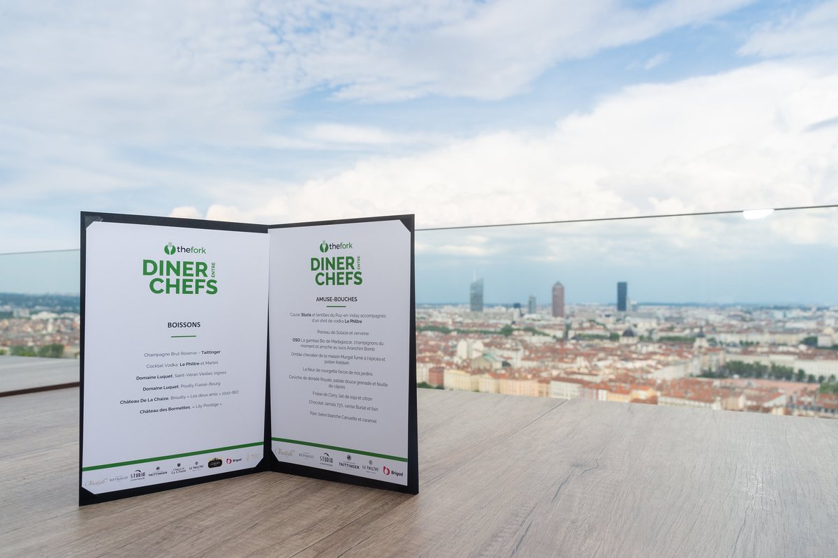 joinbrigad's tweet photo. Dîner des chefs avec @TheFork_France ! 🧑‍🍳 

La semaine dernière, Brigad s’est rendu à Lyon pour rencontrer les professionnels de l’hôtellerie-restauration autour d’un dîner exceptionnel ✨ Merci #TheFork pour la confiance sur ce partenariat ! 
#brigad #gastronomie #lyon https://t.co/BS6gZPVuZG