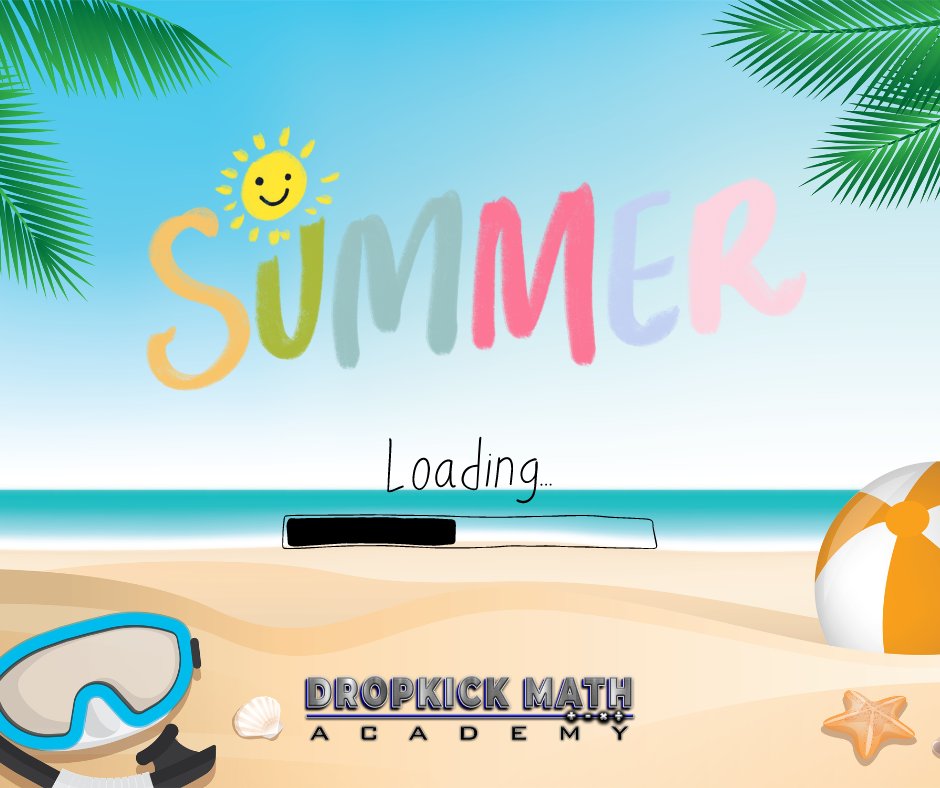 The summer slide can be a real threat to their academic progress. To prevent any loss of progress during these months, we offer summer programs to ensure that kids continue to learn and grow in a fun and engaging way.
dropkickmath.com/math-programs/ #mathtutoring #mathtutor #math