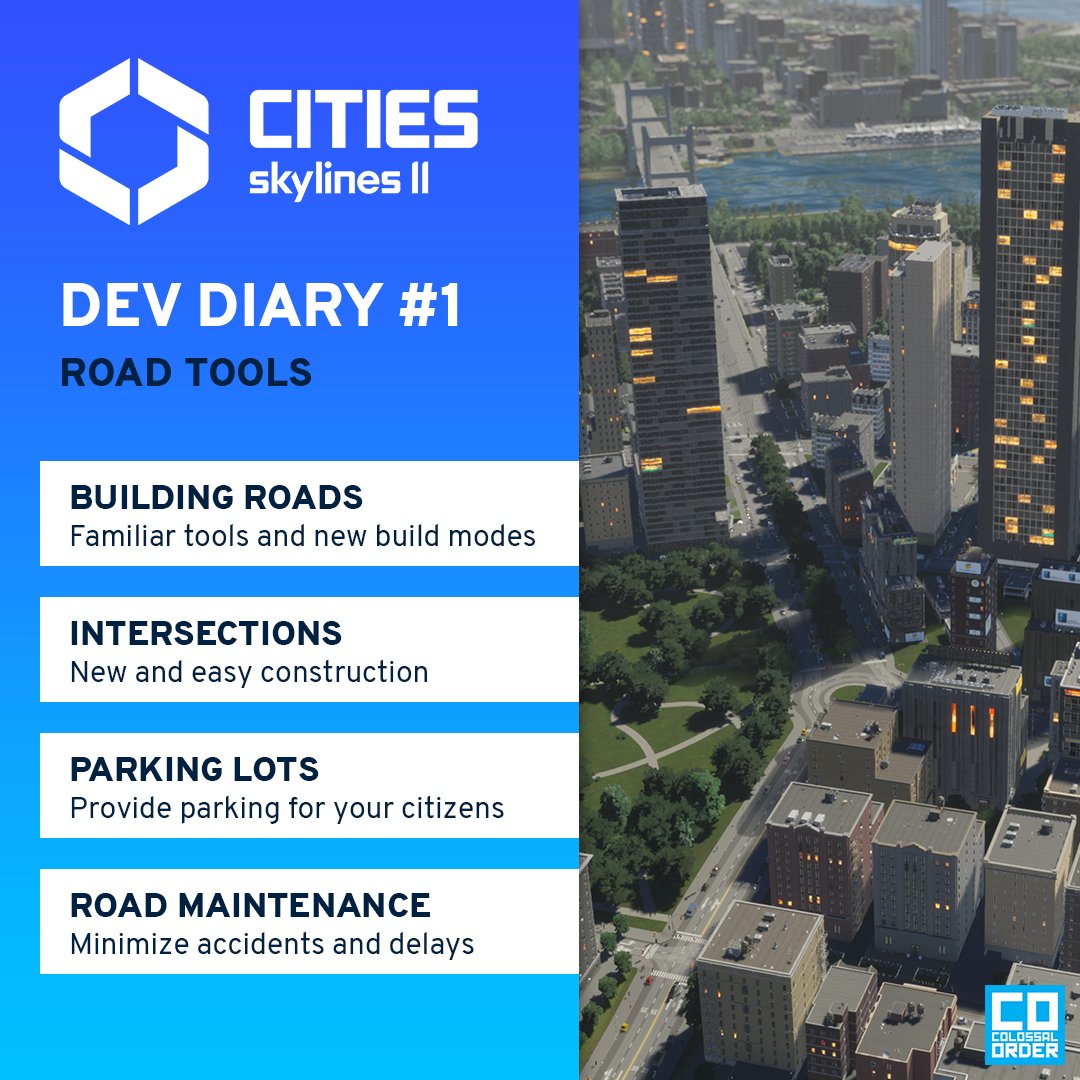 Colossal Order Reveals Detailed Cities: Skylines 2 Roadmap As Work