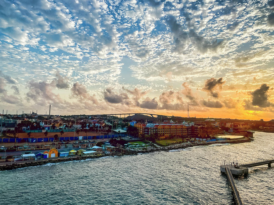 Arriving in Colorful Curacao at Sunrise by Dera Martz

#RBandME  #redbubbleshop : //buff.ly/3NAHOMl 

#findyourthing #redbubble #sunrise #Curacao #clouds #coastal #rtArtBoost