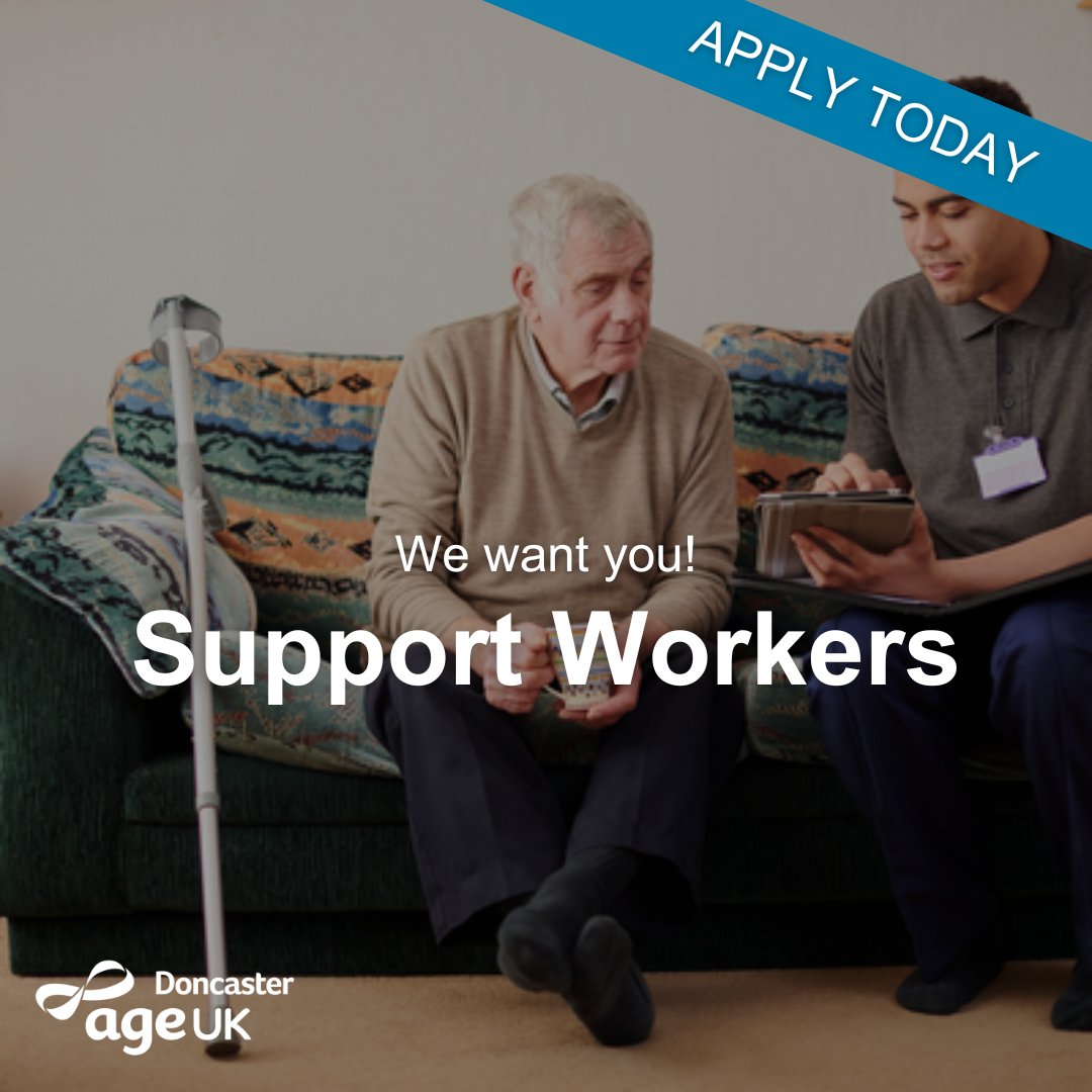 Looking for a career that makes a difference? Join our fantastic team at Age UK Doncaster! We're hiring dedicated and compassionate support workers to provide care to older adults in our community. Apply today by clicking the link below! 🙌

ow.ly/zPpm50NRr5F