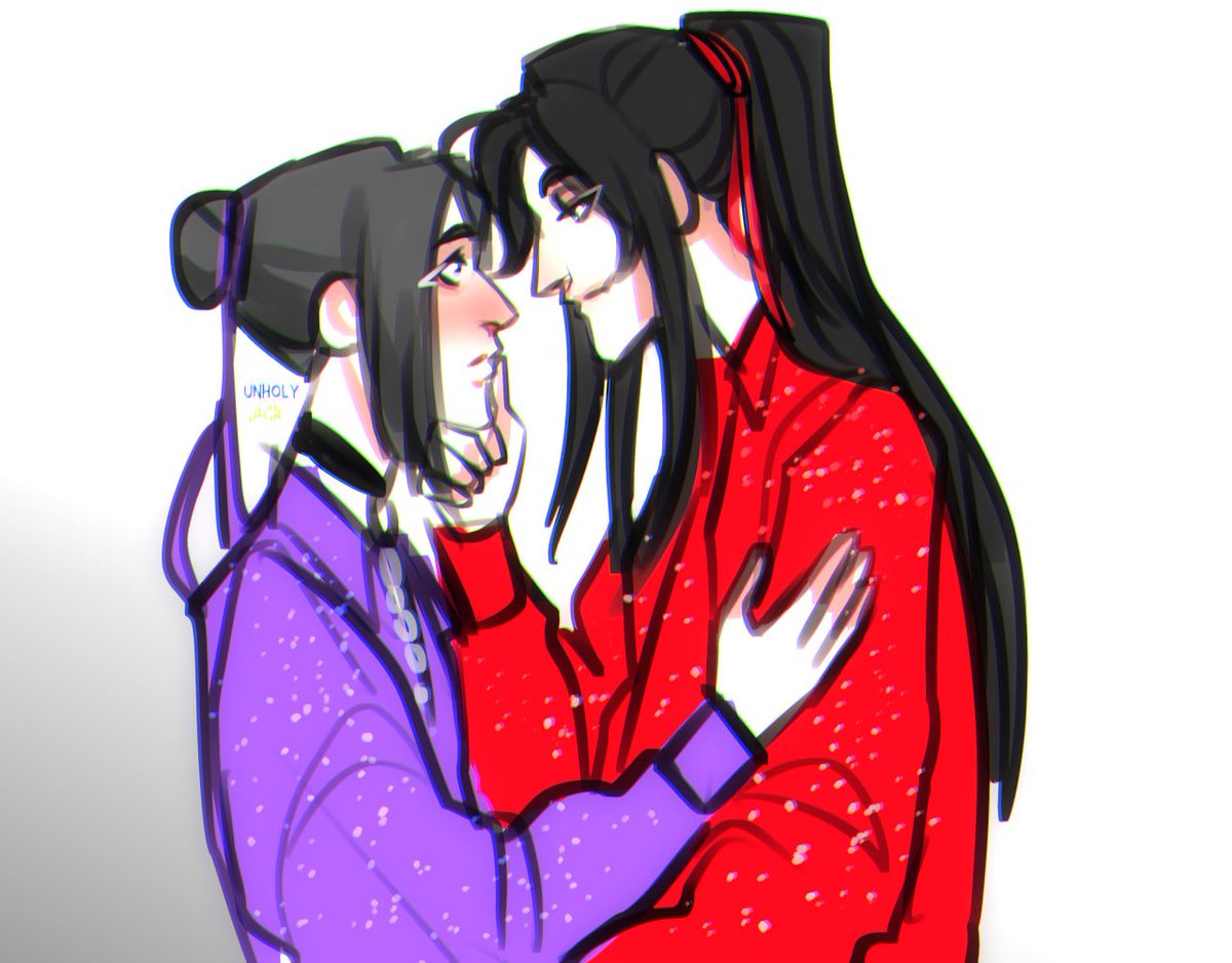 prettynetting's tweet photo. Не втрималися, та вилізли з малюнку

#chengxian  #ченсяні #mdzs https://t.co/AGcrxQzLVc