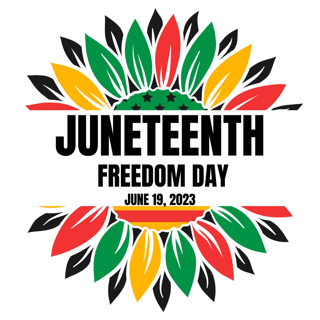 Celebrating the day of freedom #blacklivesmatter #juneteenth #freedom