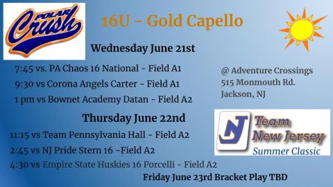 Keegan St. Cyr (@keegan_stcyr14) on Twitter photo Team New Jersey Schedule for this upcoming week! <a href="/PolarCrush/">Polar Crush Softball</a> <a href="/CoachBrook_SB/">Coach Brook Capello</a> Team New Jersey Schedule for this upcoming week! <a href="/PolarCrush/">Polar Crush Softball</a> <a href="/CoachBrook_SB/">Coach Brook Capello</a>