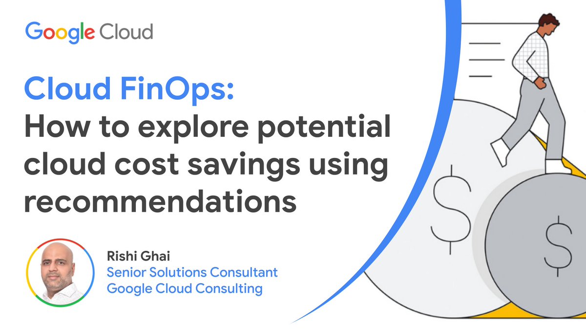 Are you responsible for managing cloud spend? Our recommender service is like an easy button for identifying opportunities for cloud cost savings. 

Learn how to get started in our latest #FinOps blog → goo.gle/466J69b