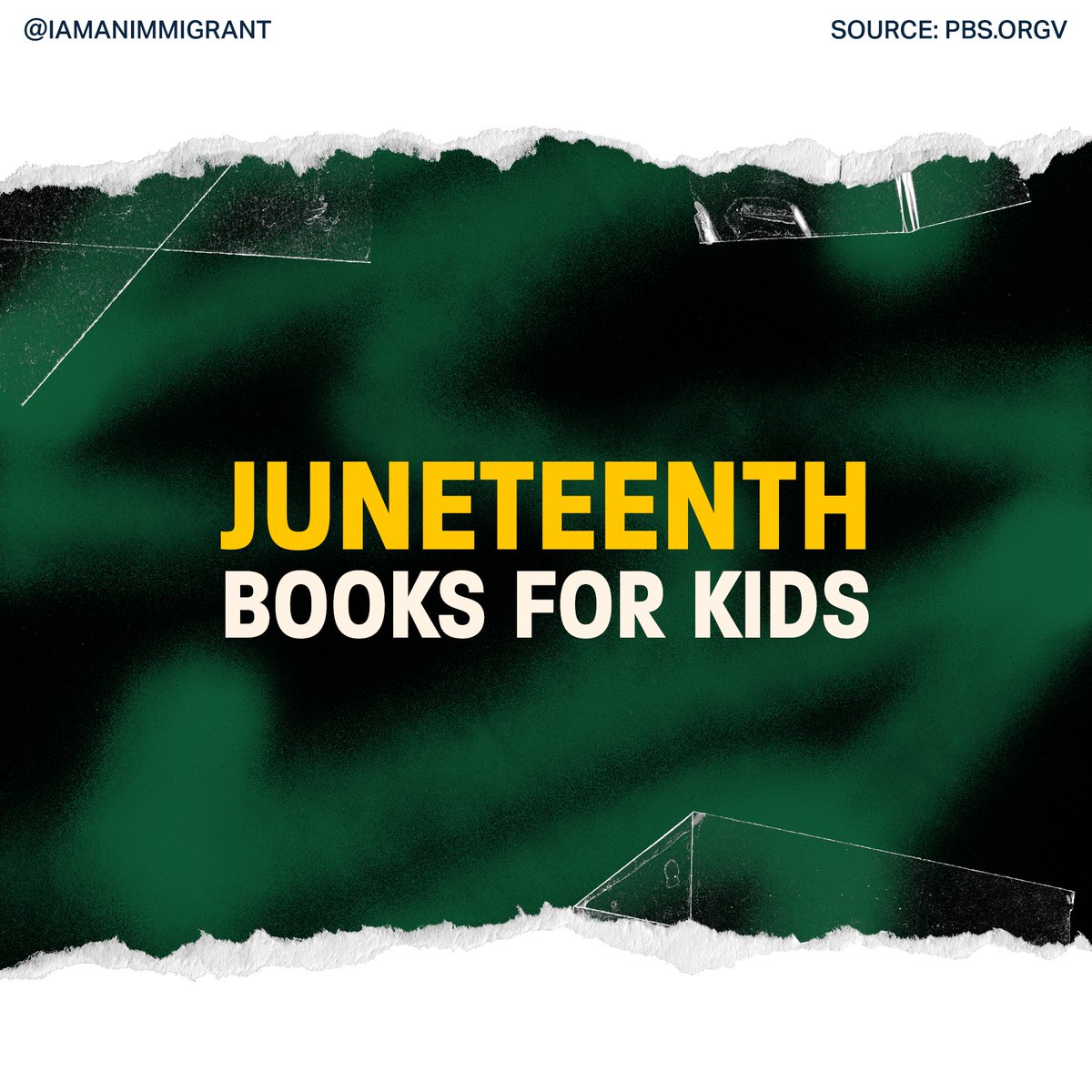 Add these fantastic books to your #SummerReading list. 📚

They include stories of history and knowledge to pass on to the next generation. Happy #Juneteenth2023!