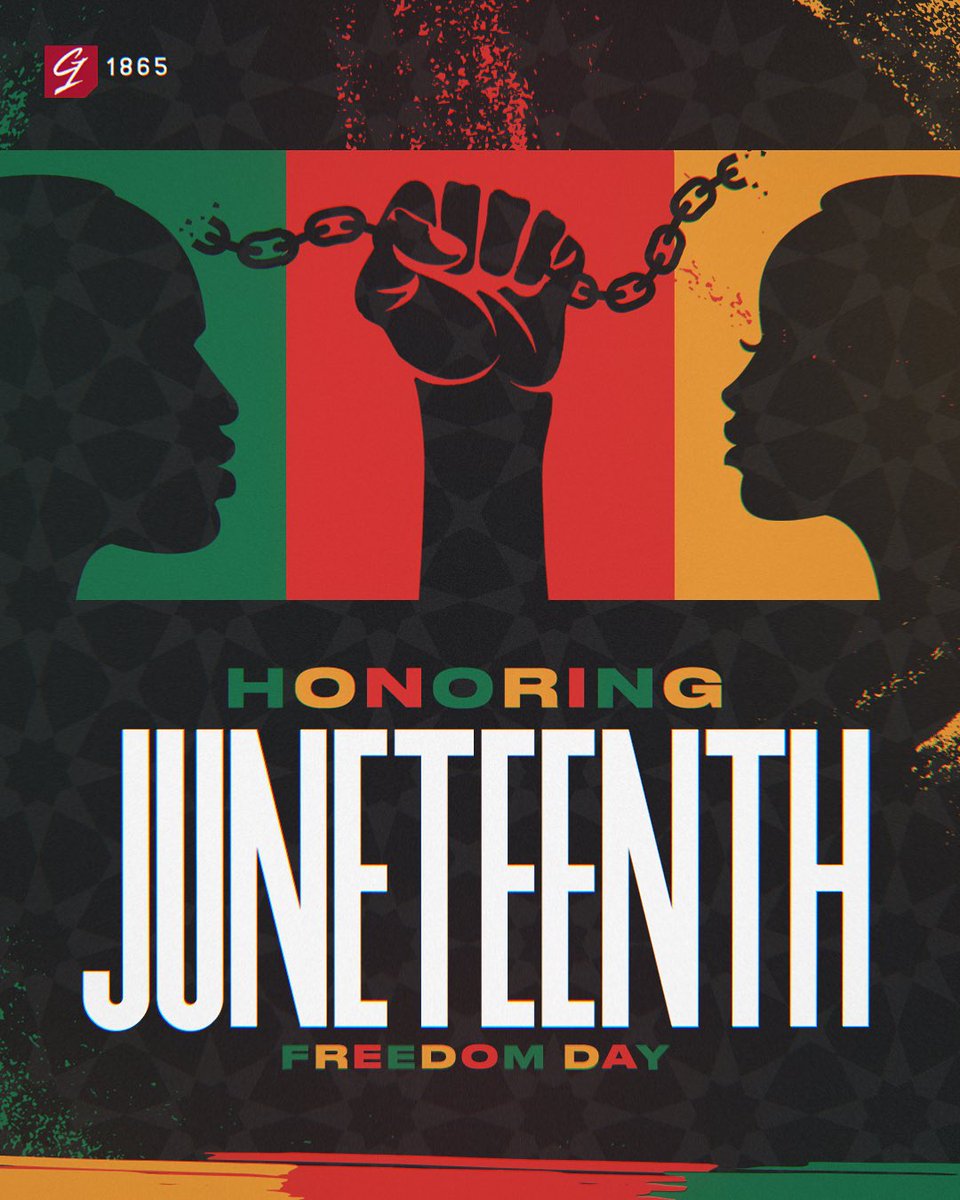 Celebrating the day of freedom.

#Juneteenth |  #ItsBiggerThanUs