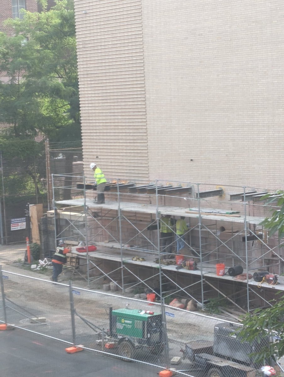 RandolphS's tweet photo. @311DCgov lots of active (and noise producing) construction going on at 1051 29th St NW today on a holiday, in violation of DC regulations... https://t.co/Zom65wjAnO