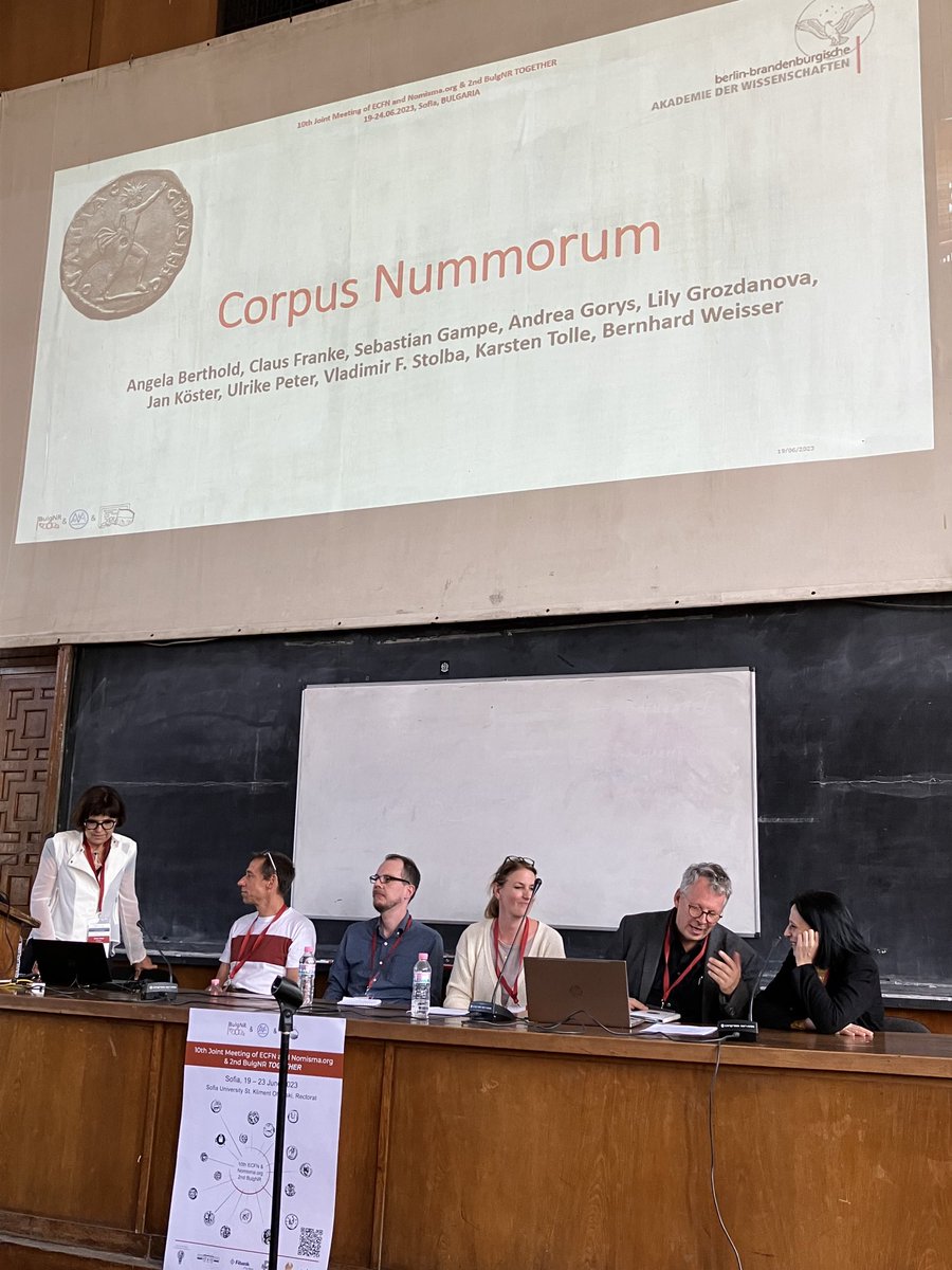 Now to hear about ⁦<a href="/Corpus_Nummorum/">Corpus Nummorum</a>⁩ at #ECFN2023