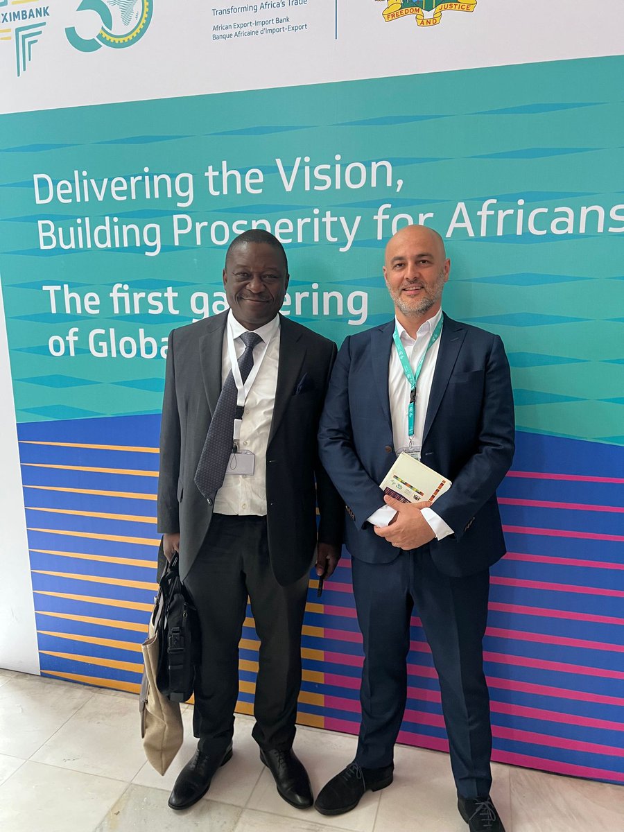 @KipayEnergy shareholders are participating at #AAM2023 in this @afreximbank's 30th anniversary year. During this 3-day conference they will share visions for #RenewableEnergy growth in Africa #DRC #RDC @yamandou #SDG7 #energyaccess