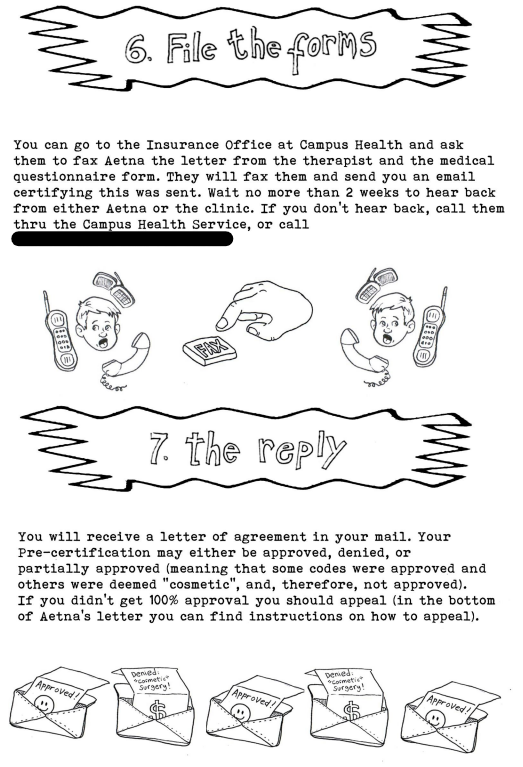 Chief Trumpster on Twitter: "The document continues by advising students to  call Aetna and find a surgeon for the operation and get a referral  beforehand. It does not tell teens about these