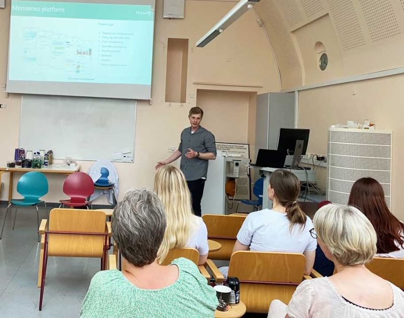 Monsenso's tweet image. Last week, we visited Bispebjerg Hospital to hold a workshop where valuable input was received from clinicians related to the development of the app and web portal for diabetic foot ulcer patients as part of the PhaseV Health Studies.

#PhaseV #HCPperspectives #innovationproject