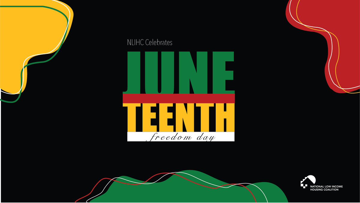 #Juneteenth represents the triumph of hope over adversity. Today, we celebrate the resilience and strength of the African American community. Let's stay committed to the fight for racial equity &amp; housing justice for all.