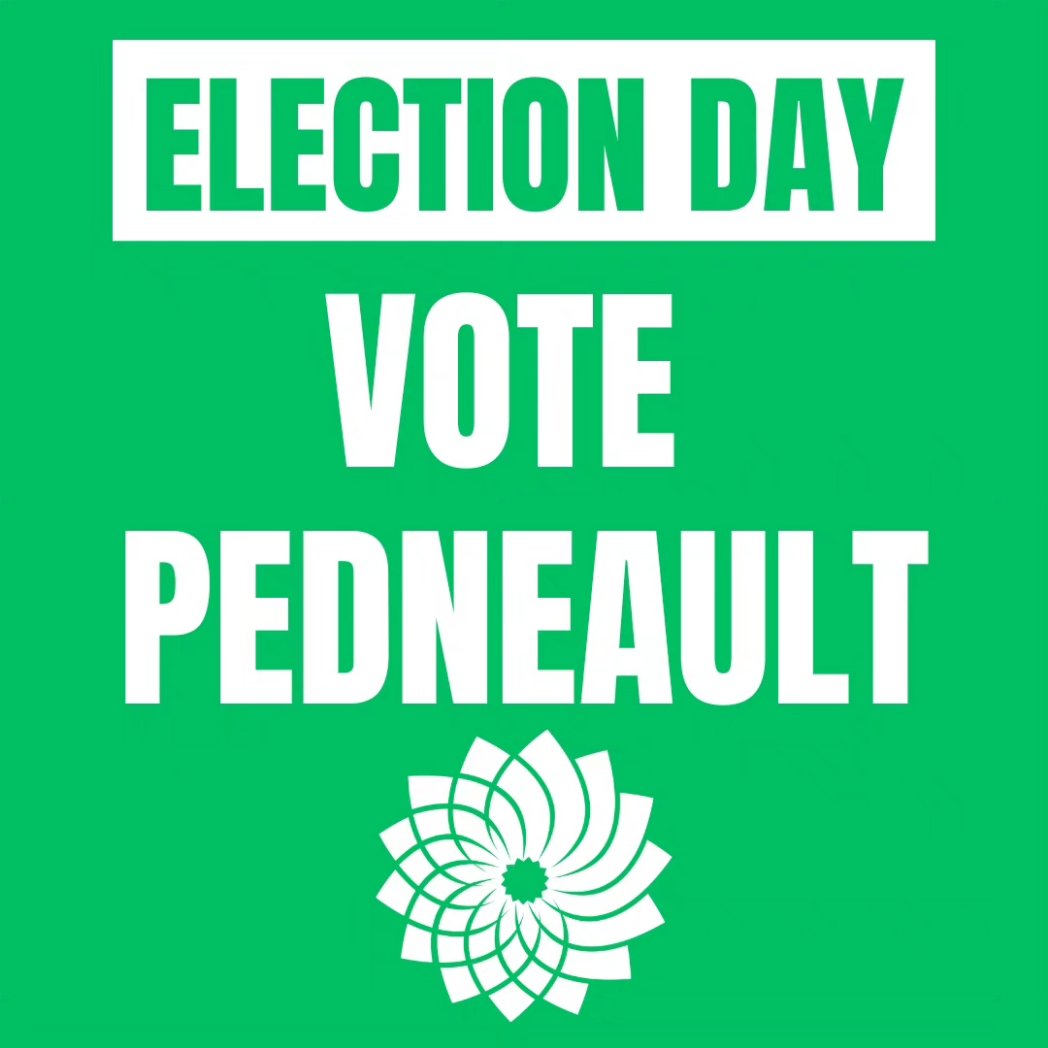 You have until 9:30 pm to vote in #NDGWestmount! Vote Green. Vote @j_pedneault! 🗳️💚 #cdnpoli #GPC