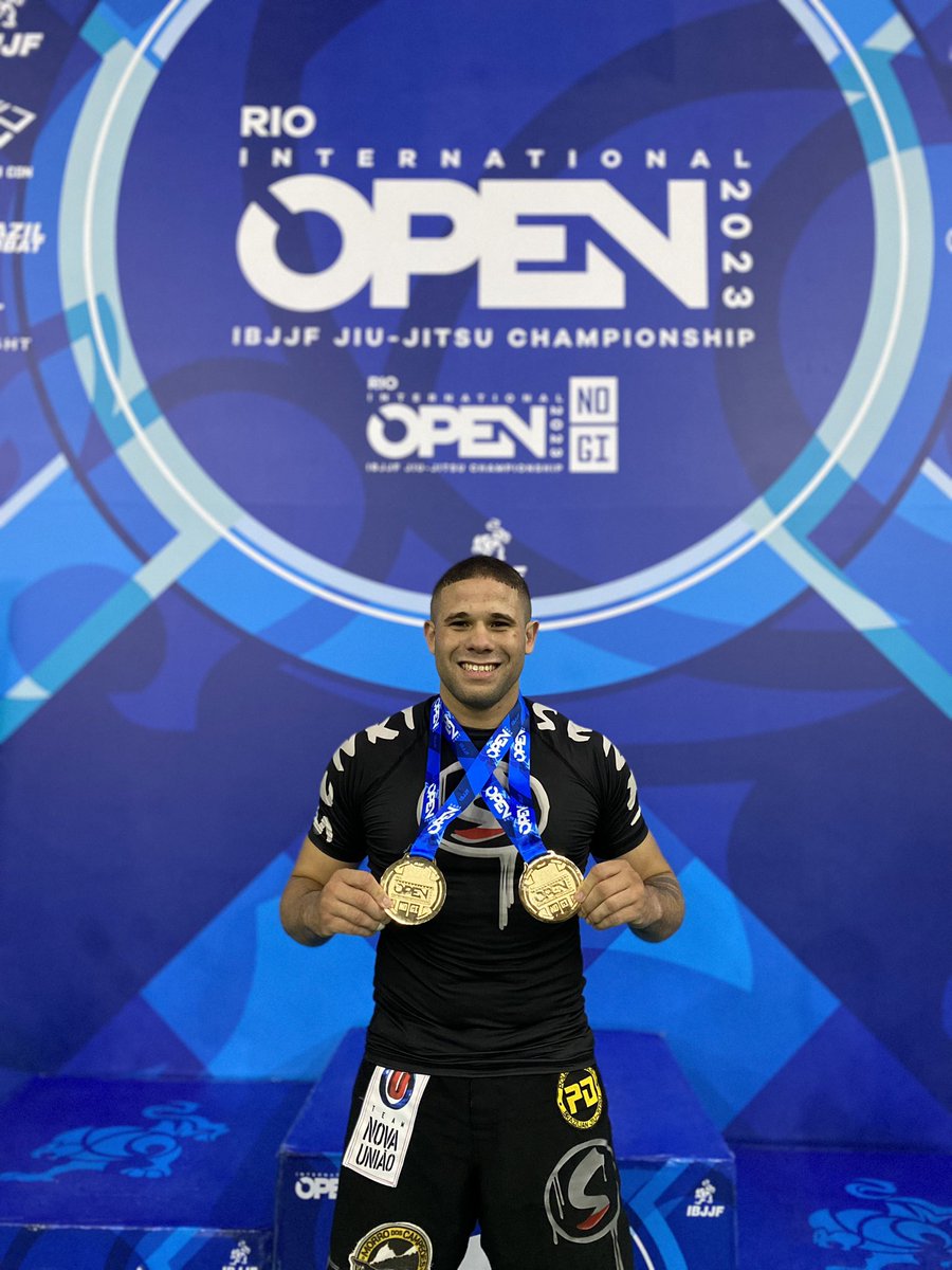 PolengueDias's tweet photo. 🥇🥇 Double Gold Rio international Open da @ibjjf ! https://t.co/9OTheqqgWP