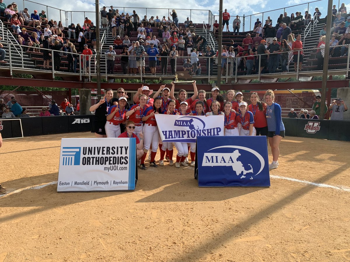 These girls did it. They battled hard all the way to the end. Couldn’t be more proud of this group. Amazing season. First ever Softball State Title for Burlington! Thank you for everyone’s support along the way! Once a Devil, always a Devil. @BHSRedDevils