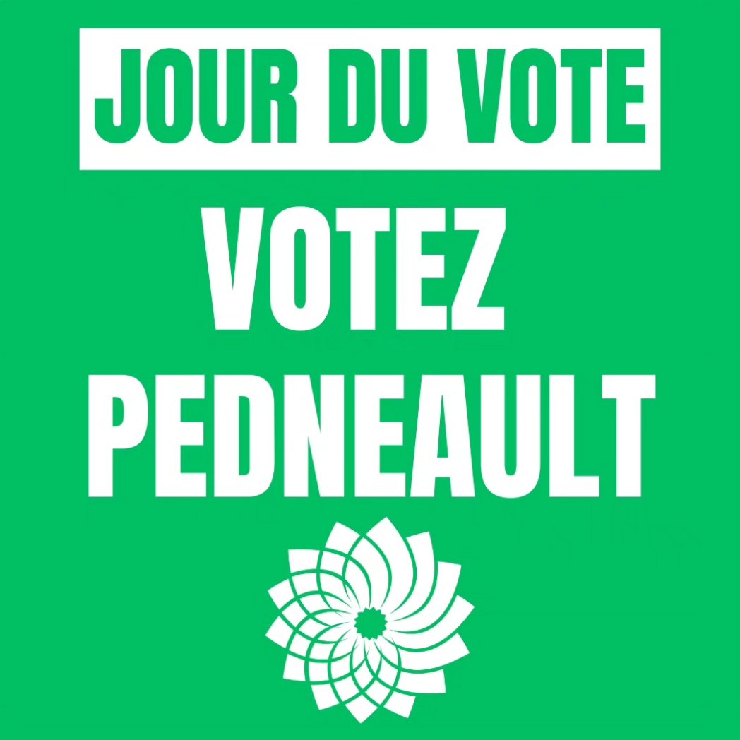 Vous avez jusqu'à 21h30 pour voter dans #NDGWestmount! Votez vert! Votez @j_pedneault! #PolCan #PVC