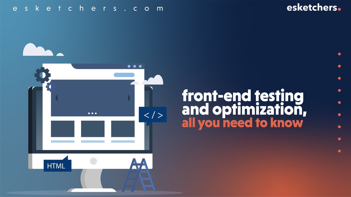 esketchers's tweet image. 📣 Exciting news! Front-End Testing and Optimization: All You Need to Know is here! 🚀 Discover latest techniques and best practices to enhance your website's performance and user experience. Let's level up our front-end game together! 💪 #FrontEndTesting #Optimization #StayAhead