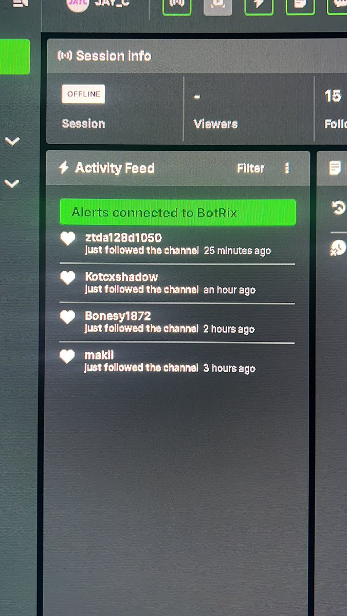 JAYC_live's tweet photo. That you to everyone that followed tonight! The stream was too funny

#KickStreamer #KickStreaming #smallstreamer #SmallStreamerCommunity #SmallStreamersConnect #streamer #SmallStreamersConnectRT https://t.co/JHtdxoHvMO