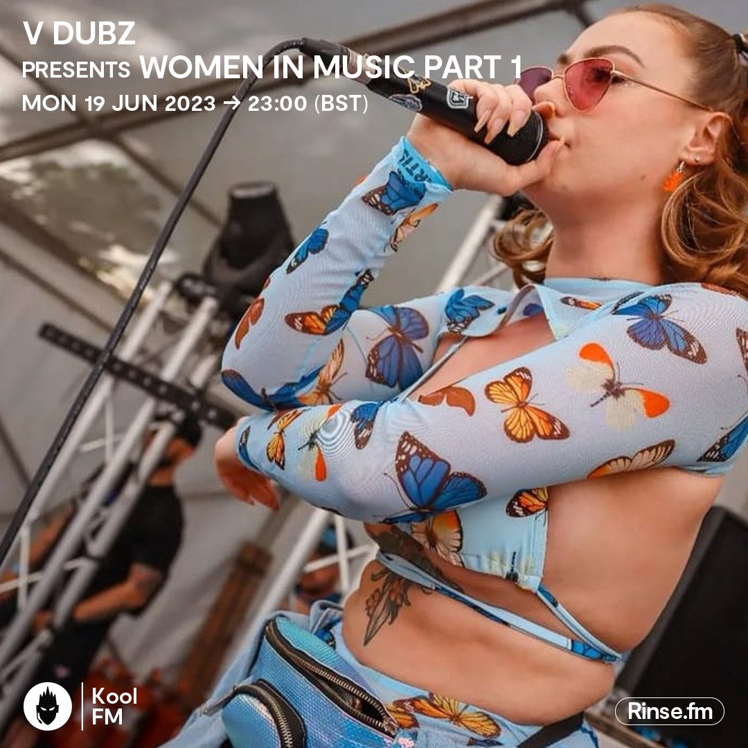 RinseFM's tweet photo. LIVE: it's #VDubz presents #WomeninMusicPart1 on https://t.co/6hLtrLYXyq

#KoolFM https://t.co/qUM2IgZcG7