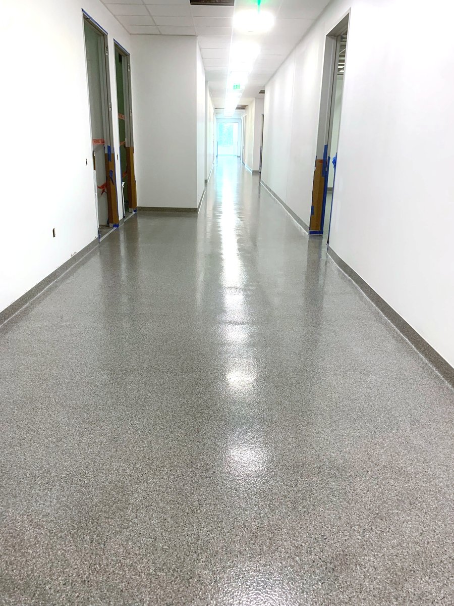 We've got some jobsite photos for y'all today - our team did awesome work as always! For a quote on YOUR commercial/industrial facility's #floors, call us at (281) 355-0498. #flooring #flooringexperts #flooringwork #floorcoatings #concretecoatings #flooringinstaller