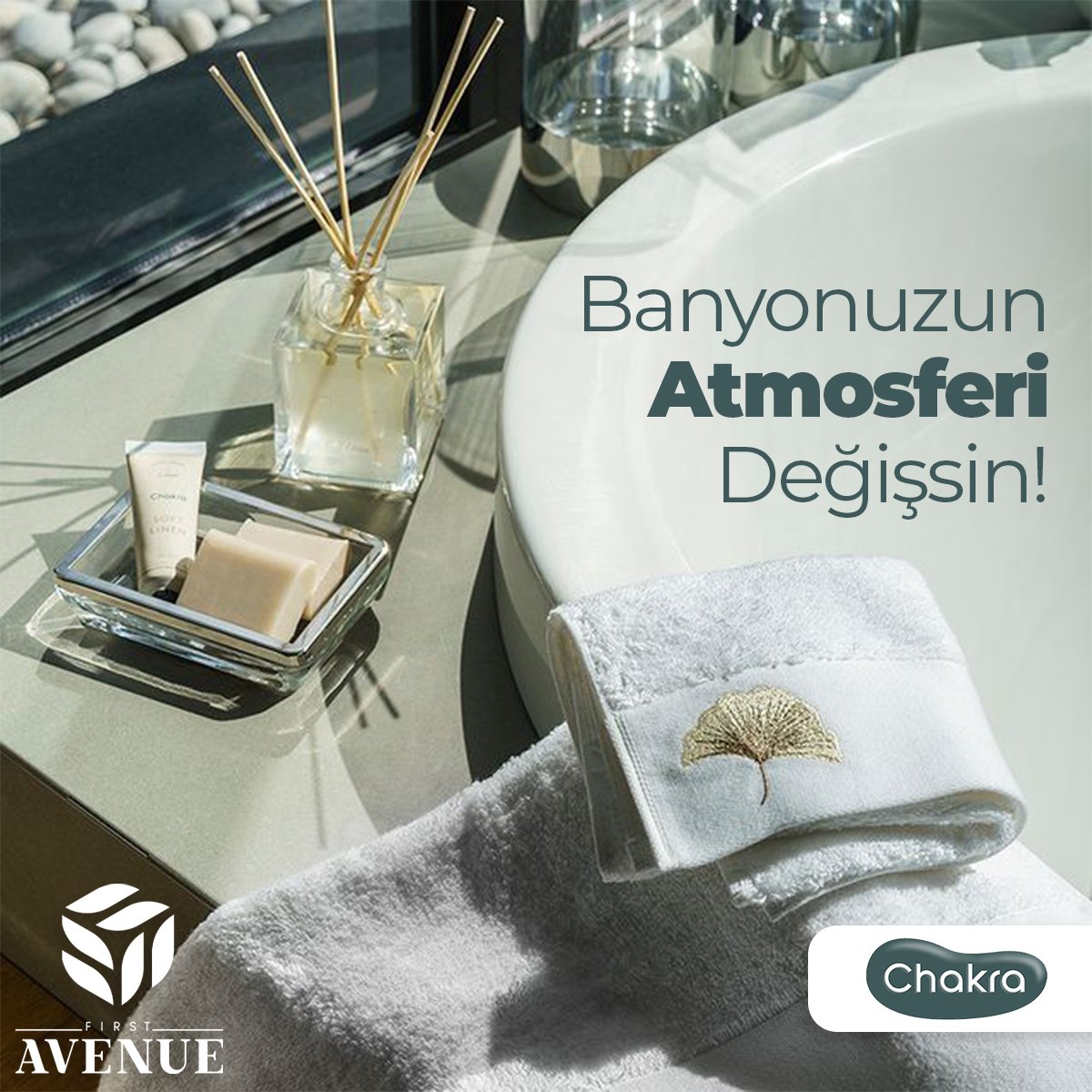 Chakra'nın zarif ve estetik banyo aksesuarlarıyla banyonuzun atmosferini değiştirin! ✨

#FirstAvenueAVM #Chakra #BanyoDekorasyonu #Banyo