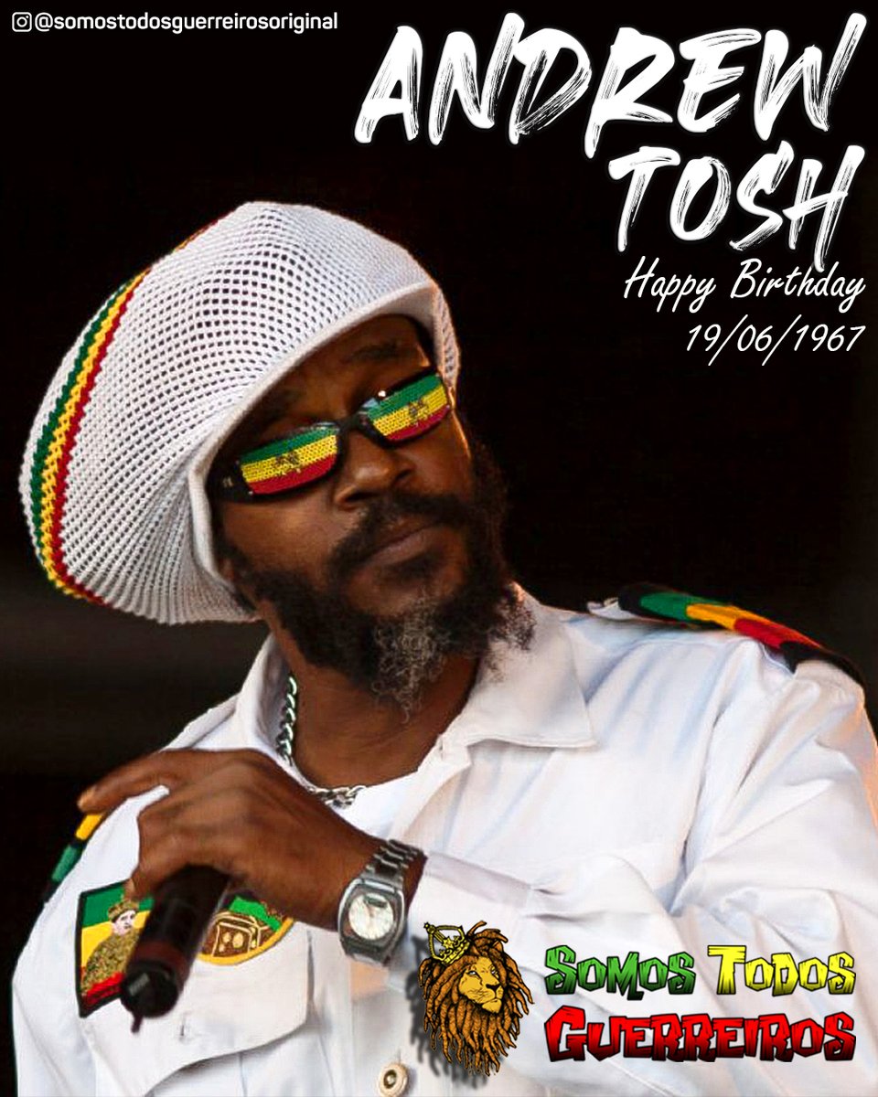 Yeah Man! Help me wish a great birthday to the continuation of peter tosh's musical legacy, enjoy your day rasta Andrew McIntosh! Art by Vetorizei @PeterTosh @brittneygriner @RealAndrewTosh  @edtoficial @RolandhuStler #weareallwarriors #porqueoreggaenaopara @oserginho