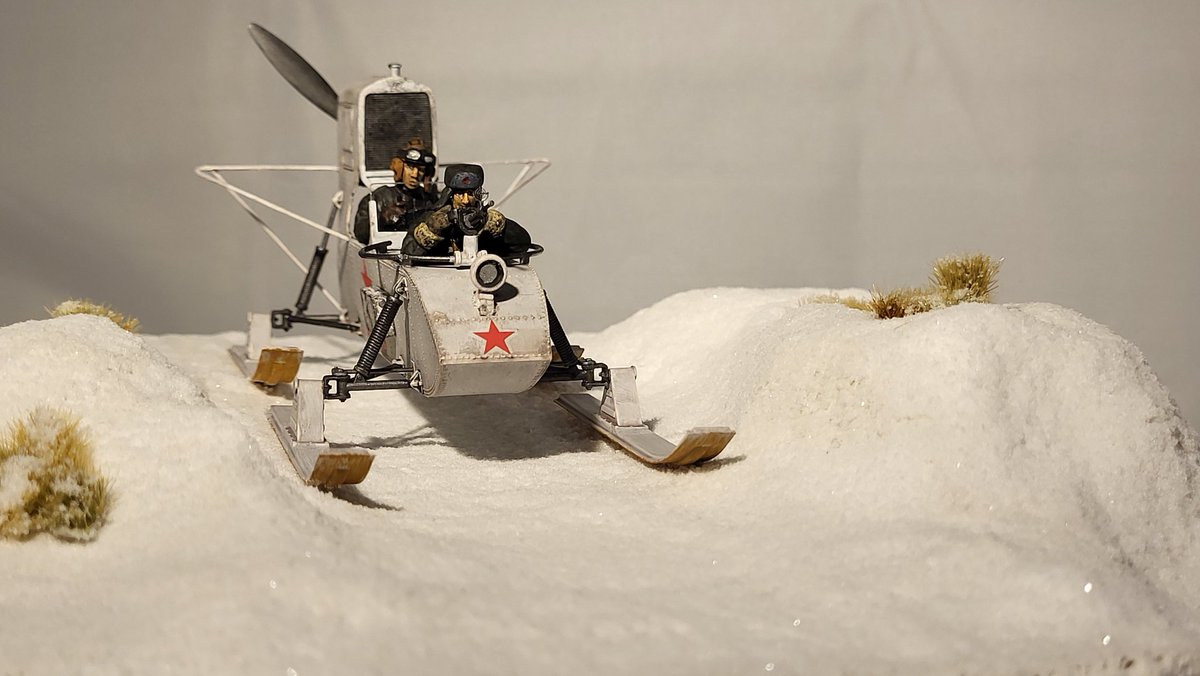 Old_Manor_Jim's tweet image. Trumpeter Soviet Aerosan RF-8/GAZ-98 1/35
#trumpetermodels