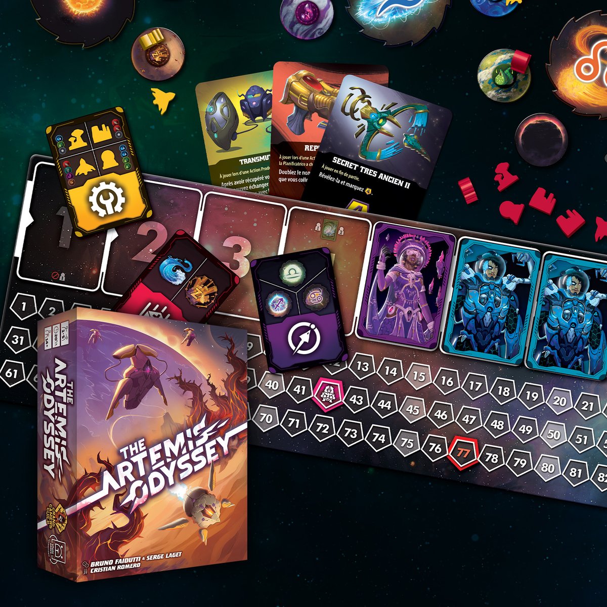 Soyez patients, The Artemis Odyssey est à quelques Parsecs de l'orbite Terrestre! 🪐🚀 

Déployez des vaisseaux, terraformez des planètes, bâtissez colonies et usines, découvrez des artefacts Aliens et devenez la civilisation du futur. 🌌

#espace #j2s #grrregames
