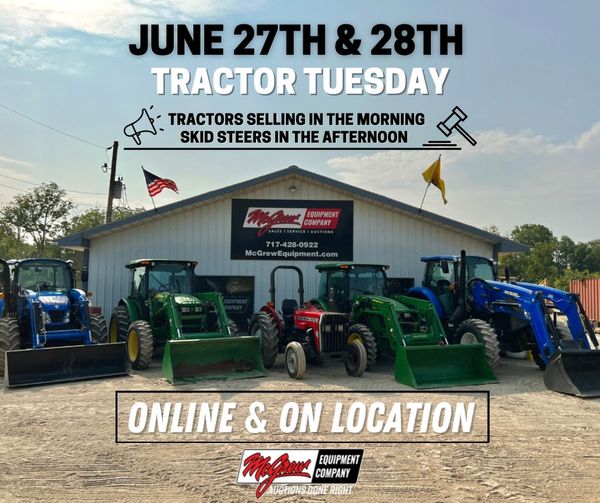 Greg Peterson on Twitter "Check out McGrewEquipCo Tractor Tuesday